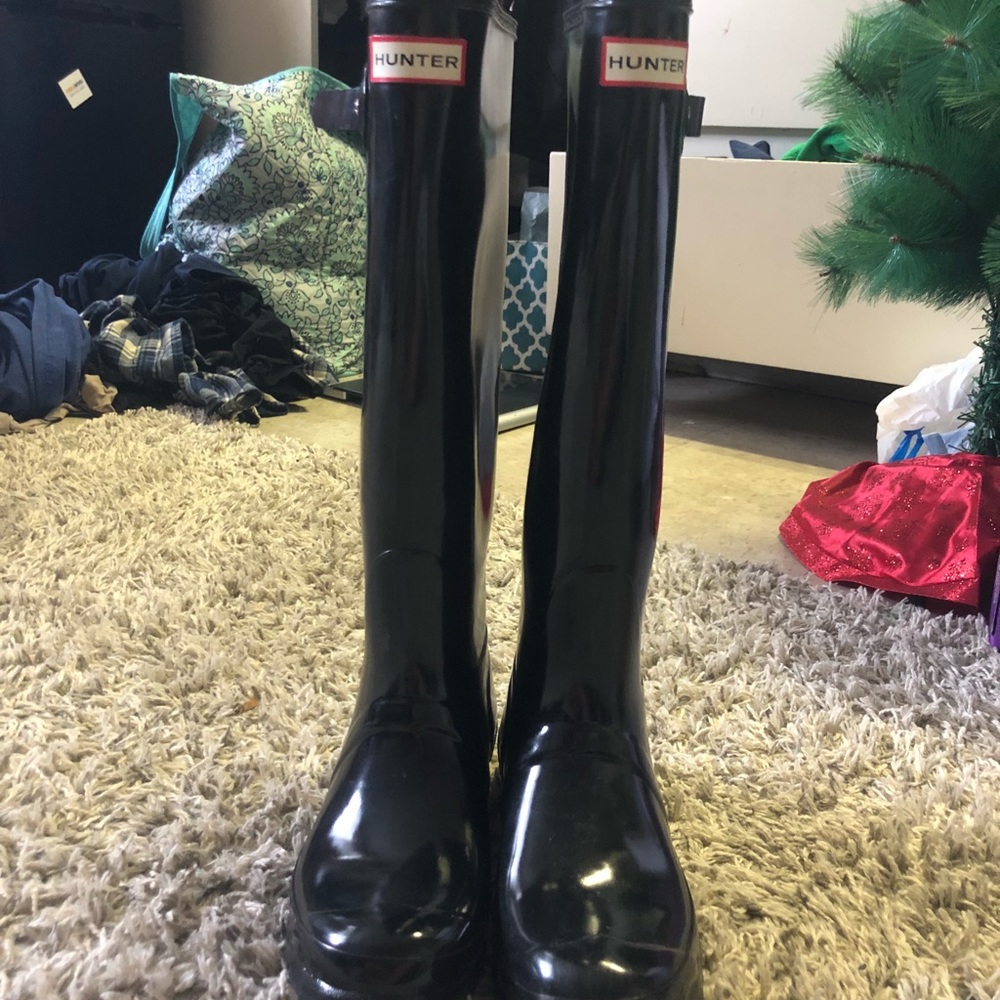 Black Hunter Boots